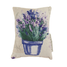 Lavender in a Pot aromatherapy sachet on white background