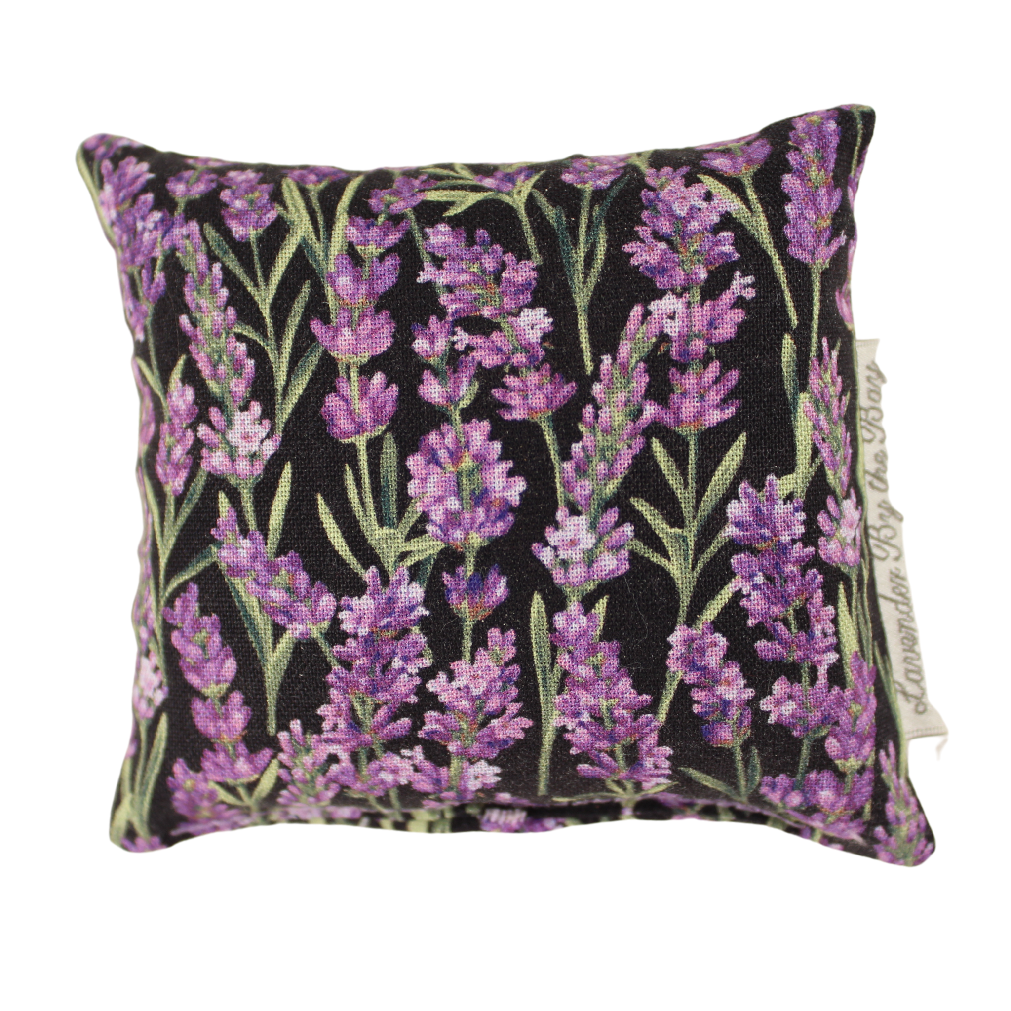 A decorative lavender scented pillow filled with dried lavender, perfect for scenting drawers or closets