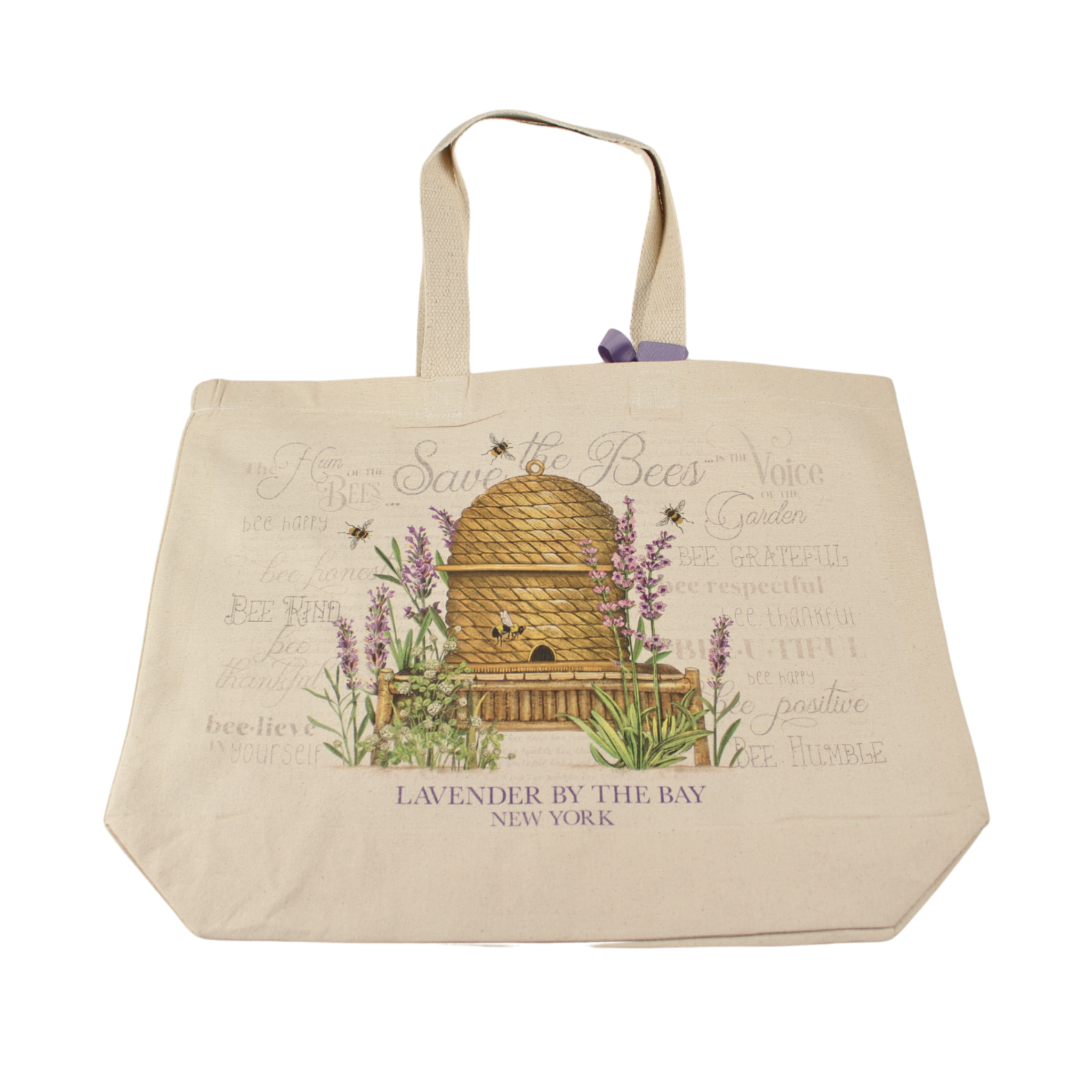 Lavender by the Bay Canvas Tote Bag Lavender By The Bay