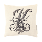 Monogrammed Pillow - Black (Letters sold individually) - Lavender By The Bay