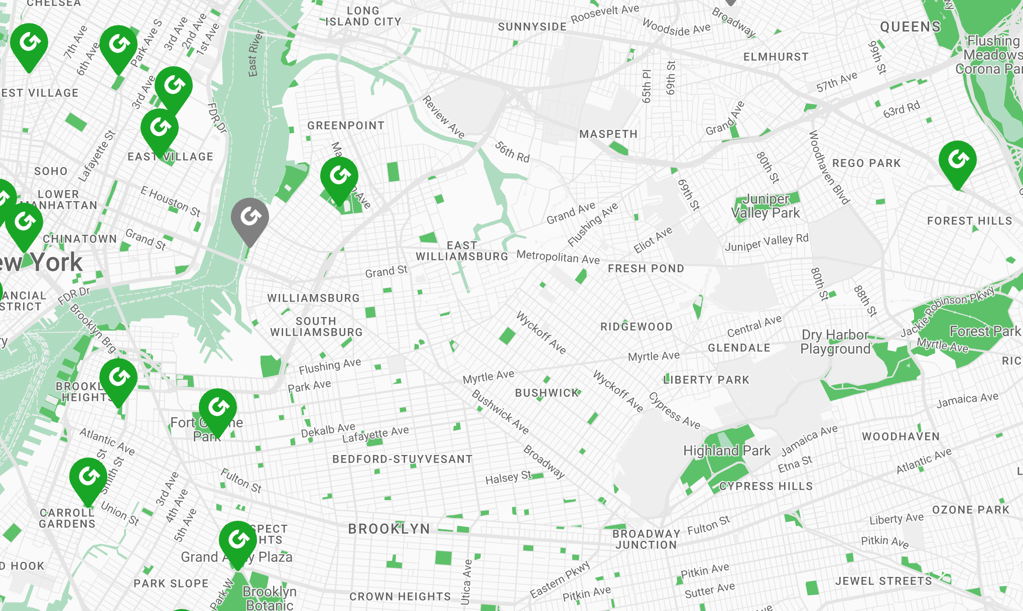 Grownyc Map