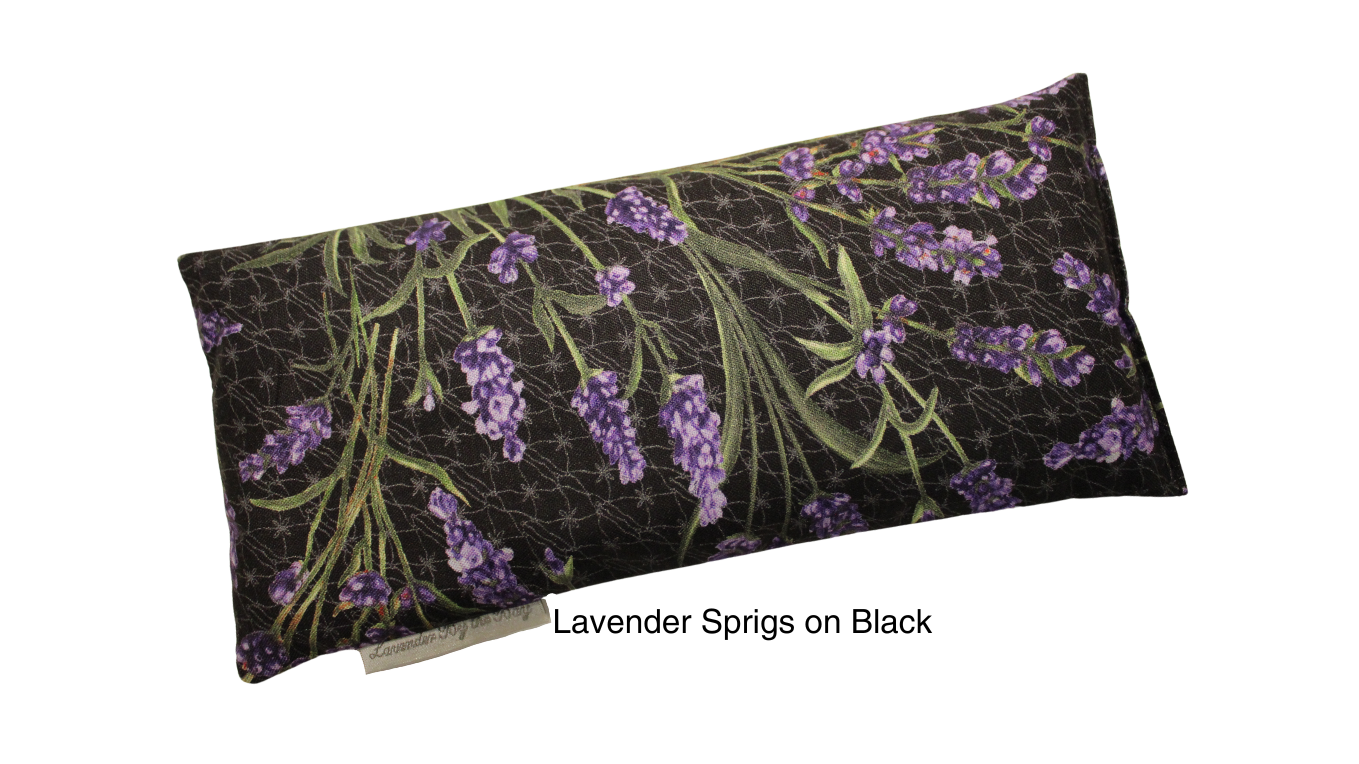 Relaxing Lavender Eye Pillow Handmade from Lavender by the Bay