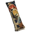 bmw seat belt pad sachet with a vintage rodeo scene featuring cowboys riding horses