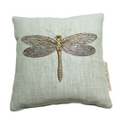 Decorative closet sachet with a Embroidered Dragonfly design