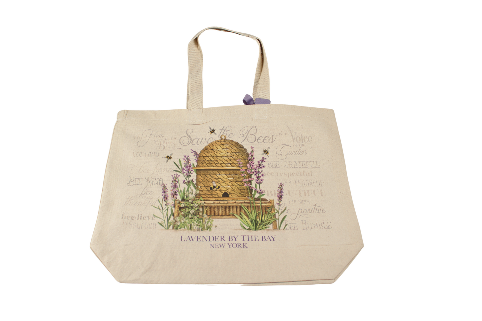 Lavender by the Bay Canvas Tote Bag Lavender By The Bay