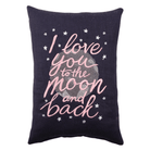 Embroidered Love You to the Moon and Back Lavender Filled Sachet - Lavender By The Bay
