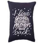 Embroidered Love You to the Moon and Back Lavender Filled Sachet - Lavender By The Bay