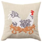 Embroidered Rooster Sachet - Lavender By The Bay