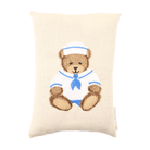 Embroidered Teddy Bear Lavender Filled Sachet - Lavender By The Bay