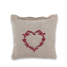 Lavender Filled Embroidered Heart Pillow - Lavender By The Bay